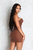 Greer Mesh Beaded Mini Dress